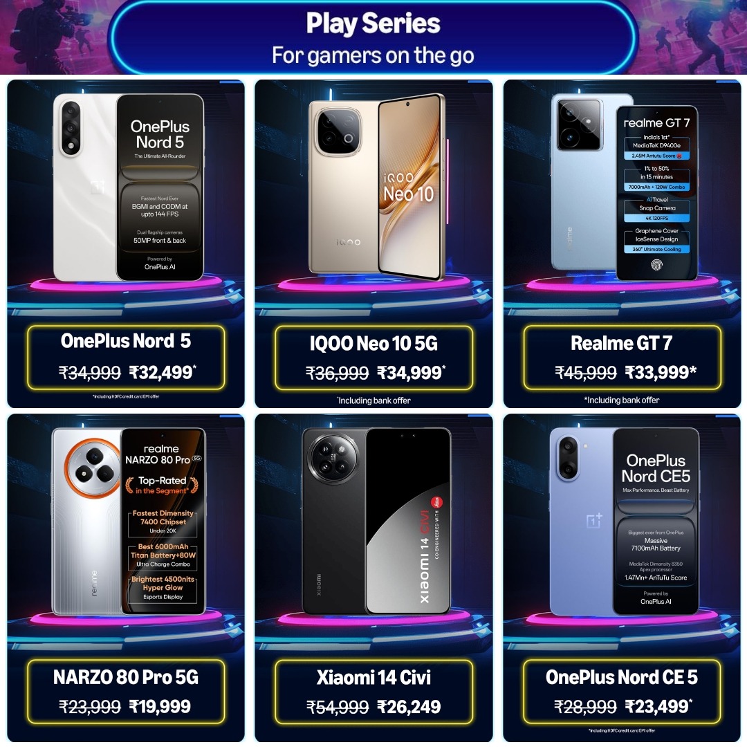 Best phone offers in India on Baggyfy – save smartphone deals from Amazon and Flipkart in one wishlist folder