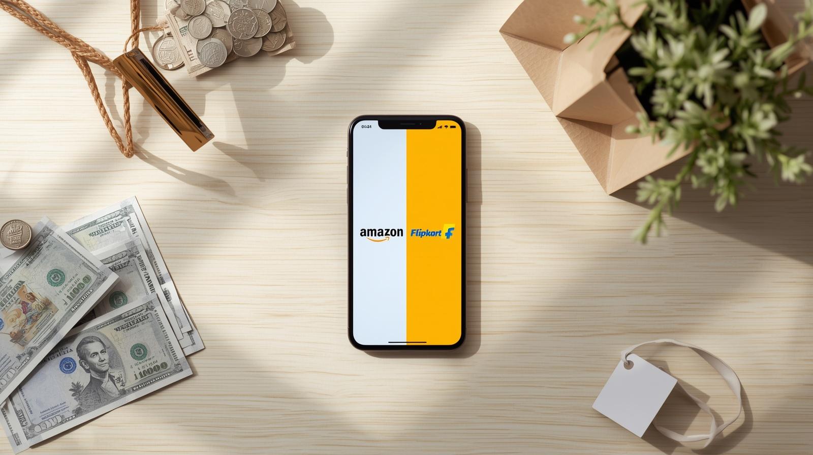 Compare prices on Amazon vs Flipkart - India price comparison guide