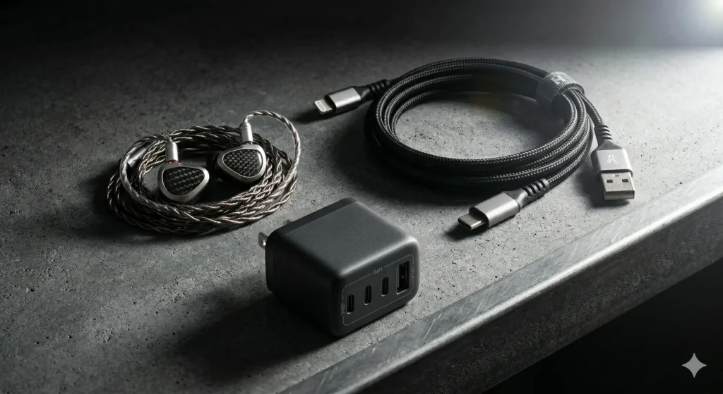 Best budget gadget accessories under ₹500 on Amazon India — 3-in-1 cable, wired earphones, fast charger