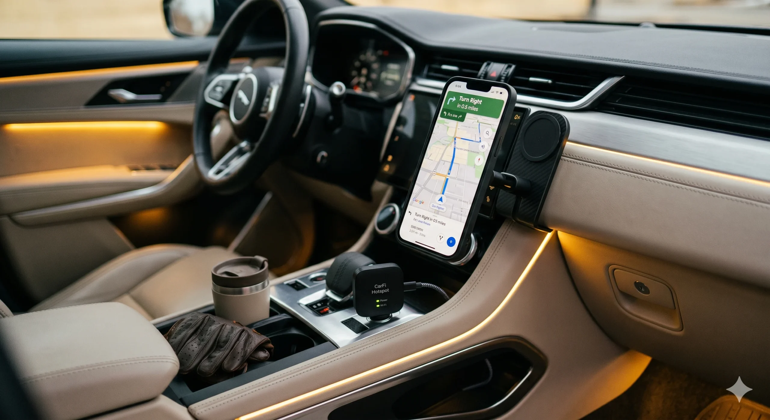 car Wi-Fi hotspot and wireless phone mount car gadgets 2026