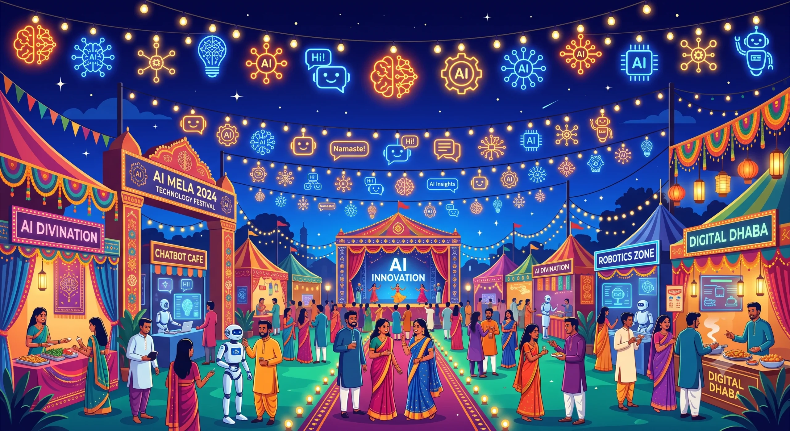 AI Fiesta platform a curated showcase of AI tools for Indian and global users discovering smart technology